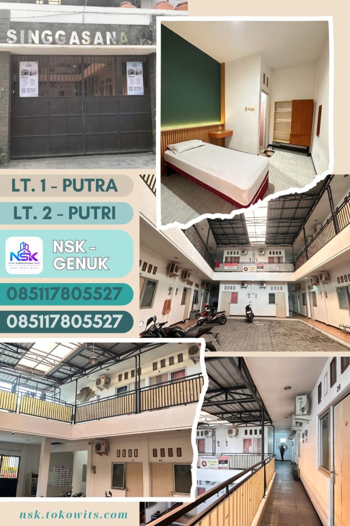 Kamar New Singgasana Kost dekat Kawasan Industri Terboyo